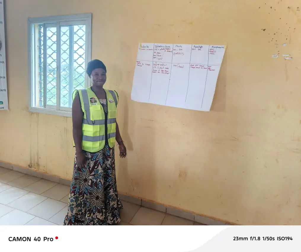 Chèque Santé : Un accès facilité aux soins pour les femmes enceintes de l'Adamaoua agent de santé communautaire